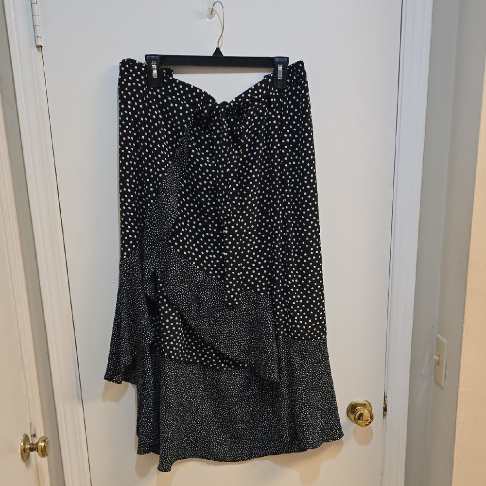 Skies Are Blue 2x Wrap Skirt
